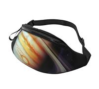 Planet Jupiter Sac banane pour homme et femme Sac banane tendance Sac banane de voyage avec sangle réglable Sac banane imperméable Sac banane pour cyclisme Portefeuille