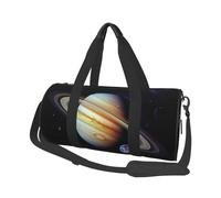 Planet Jupiter Sac de sport pour homme et femme - Article personnel - Sac de voyage en toile - Sac de week-end léger - Sac de sport - Noir - Taille unique, Noir , Taille unique