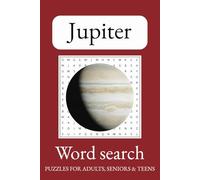 Planet Jupiter Word Search Puzzle Book: Word Searches with Easy to Read Print about the Planet Jupiter, its moons and eletromagnetism | 6x9 inches, ... Gift for Vacations, Holidays and Free Times
