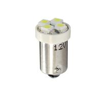 Planet Line PL009W Ampoules LED Ba9S 4LED Smd3528 12 V, Blanc, Set de 2
