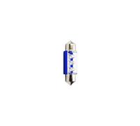 Planet Line PL023B Ampoules LED Navette C5W 12 V, Bleu, Set de 2