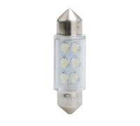 Planet Line PL023W Ampoules LED Navette C5W 12 V, Blanc, Set de 2