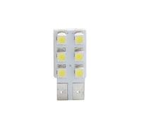 Planet Line PL083W Ampoules LED T10 W5W 6LED Smd3528 12 V, Blanc, Set de 2