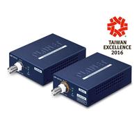 PLANET LRP-101C-KIT prolongateur réseau Émetteur et récepteur réseau Bleu 10, 100 Mbit/s