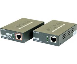 Planet LRP-101U kit rallonge 500m sur RJ45 avec PoE+ 30W