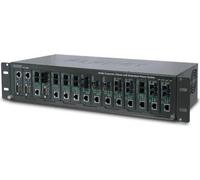 PLANET MC-1500R PLANET 15-slot 19" Medienkonverter Chassis mit redundanter Energie-Option