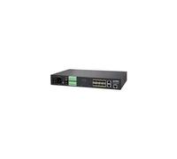 PLANET MGSD-10080F - Commutateur - Géré - 8 x SFP + 2 x 10/100/1000 - de bureau, Montable sur rack