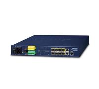 PLANET MGSD-10080F PLANET 8 ports 100/1000X SFP + 2 ports 10/100/1000T 2 10/ 100/1000Base-T RJ-45 auto-MDI/MDI-X ports Commutateur Metro Ethernet géré,