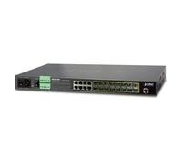 Planet Commutateur réseau MGSW-24160F Géré L2+ Gigabit 8x1000Base-T/16x1000Base-X PoE 1U Bleu