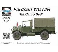Planet Models 129-MV138 - 1/72 Fordson WOT2H (15CWT) ‘ Tin Cargo Bed’- Neuf