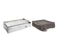 - Plancha électrique en inox Chef 80 cm Avec housse