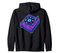 PLANET PLANETE GRAPHIQUE - DESIGN SPACE DJ Musique Rétro Sweat à Capuche