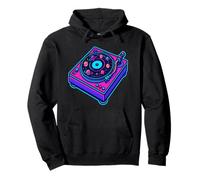 PLANET PLANETE GRAPHIQUE - DESIGN SPACE DJ Musique Rétro Sweat à Capuche