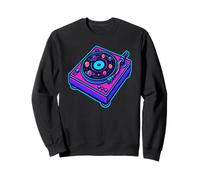 PLANET PLANETE GRAPHIQUE - DESIGN SPACE DJ Musique Rétro Sweatshirt