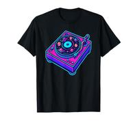 PLANET PLANETE GRAPHIQUE - DESIGN SPACE DJ Musique Rétro T-Shirt