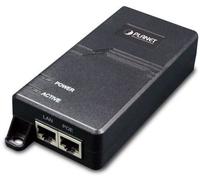 PLANET POE-172 commutateur réseau Gigabit Ethernet (10/100/1000) Connexion Ethernet, supportant l'alimentation via ce port (PoE) Noir