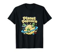 Planet Popcorn, Joli Jeu de Mots sur Les ovnis et Les Aliens T-Shirt