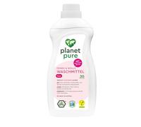 PLANET PURE Lessive fine & laine Rose 20 Wl 98,4 % d'ingrédients naturels 1 l