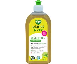 planet pure Liquide Vaisselle - Citron Vert & Verveine - 500 ml