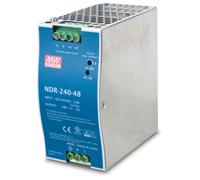 PLANET PWR-240-48 unité d'alimentation d'énergie 240 W Bleu, Gris