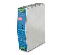 PLANET PWR-75-48 unité d'alimentation d'énergie 75 W Bleu, Gris