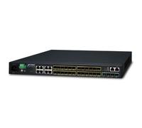PLANET SGS-6341-16S8C4XR commutateur réseau Géré L3 Gigabit Ethernet (10/100/1000) 1U Noir
