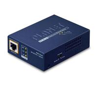 PLANET Single-Port 10Gbps 802.3bt Connexion Ethernet, supportant l'alimentation via ce port (PoE) Bleu