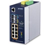 Planet Technology Corp. IGS-6325-8UP2S2X PLANET Industrial L3 8-Port GE + 2x 2.5G SFP + 2x 10G SFP+