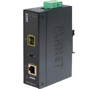 Planet Technology Corp. IGTP-805AT PLANET IP30 10/100/1000T vers SFP Gbit Conv. avec PoE
