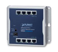 PLANET WGS-810 Switch industriel plat 8 Gigabit -20/+60° avec alim.