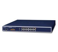 Pla.Net commutateur réseau géré UPOE-800G Gigabit (10/100/1000) PoE 54V Bleu