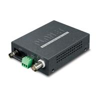 PLANET VF-101G-KIT convertisseur de support réseau Noir