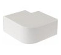 Planet Wattohm Logix - Passage de câbles à angle plat - 130 x 50 mm - blanc