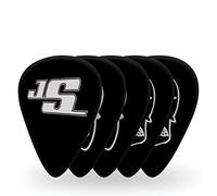 Planet Waves 1CBK6-10JS Joe Satriani Pack de 10 Médiators Lourd Noir
