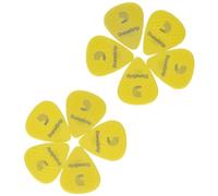 D'Addario 7DYL3-10 - 7DYL3-10 Médiators DuraGrip (Lot de 10) - Light/Medium