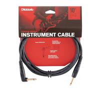 Planet Waves PW-GRA-10 Custom Câble d'instrument à angle droit 3 m Noir