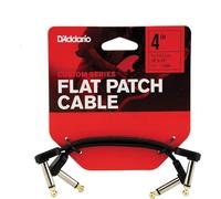Planet Waves Câble patch plat PW-FPRR-204 coudé 10 cm double