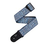 Planet Waves D'Addario Eco-Comfort Sangle de guitare tissée persane Bleu