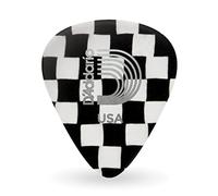 Planet Waves Lot de 10 médiators médium en celluloïd Motif damier