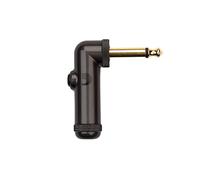 Planet Waves PW-AGRAP-1 Embout jack à angle droit avec coupe-circuit