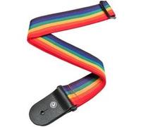 Planet Waves Sangle de guitare PWS111 en polypropylène Arc-en-ciel