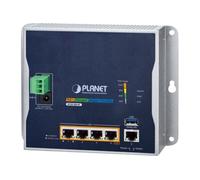 PLANET WGR-500-4P Routeur 4P Gigabit PoE+ Industriel plat