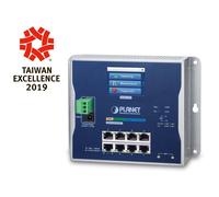 PLANET WGS-5225-8T2SV commutateur réseau Géré L2+ Gigabit Ethernet (10/100/1000) Noir