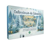 PLANETA HUERTO | Calendrier de l'Avent de Graines avec Mini Serre - Calendrier 24 Variétés de Fleurs, Aromatiques et Légumes, Cadeau Écologique et Éducatif de Noël