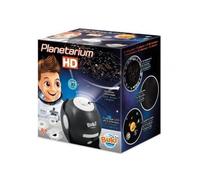 Planetarium HD Enfant - LED Lumineux, Rotation motorisee - projecteur 3 disques - systeme Solaire, Espace - Set Jeu Science + 1 Carte