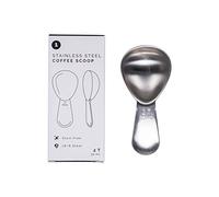 Planetary Design Café en acier inoxydable mesurant Scoop, 2 cuillères à soupe parfaitement proportionnés et ergonomique s’adapte à l’intérieur de la scape