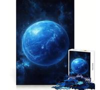Planète Bleue dans l'espace Pluton Puzzle Adulte 1000 pièces Détente et Relaxation Assemblage Parfait (50x75cm)