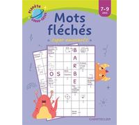 Planète casse-têtes : mots fléchés super amusants 7-9 ans - Collectif - Chantecler - broché - Livre-jeu