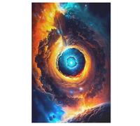 Planète Ciel étoilé Puzzles Adultes 1000 Pièces en Bois, Jouet De Puzzle De Défi De Cerveau pour des EnfFourmis, D’Intelligence 78×53cm