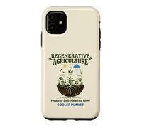 Planète de Refroidissement de Sol sain CO2 pour l'agriculture régénérative Coque pour iPhone 11